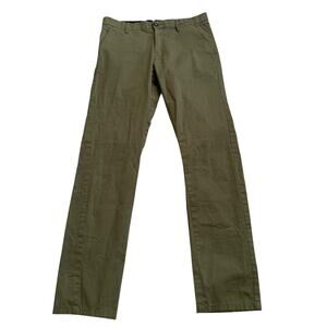 Across The Pond Men's Size 30x32 Slim Fit Stretch Craft & Tradition Chino Pants